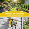 Automatic Timing Solar Automatic Irrigation Device Dual-channel Watering Timer  Household Use