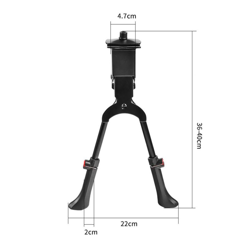 Двусторонняя подножка для велосипеда для горных велосипедов 26-29 дюймов, регулируемая подставка для сноубайка, велосипед