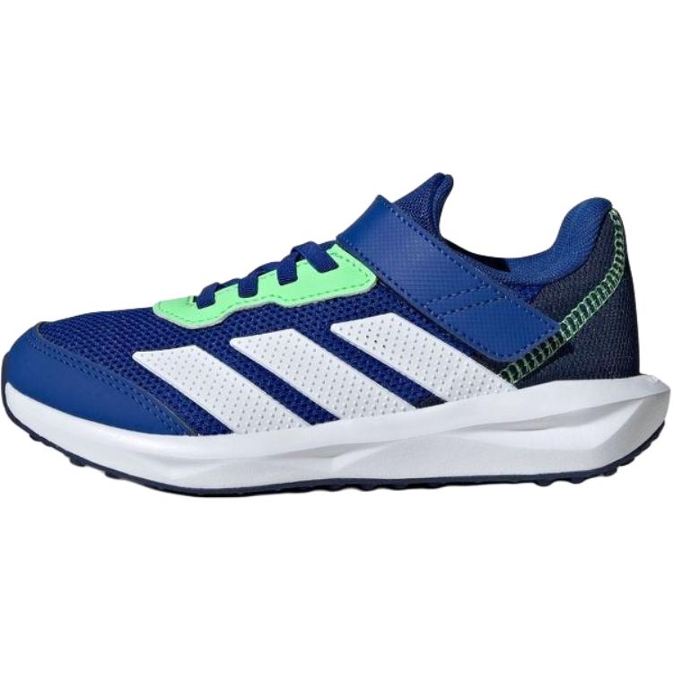 Adidas Faito Mesh Fabric EL Versatile Comfortable Non-Slip Wear-Resistant Low-Top Casual Shoes Kids Sneaker Blue White JQ8103