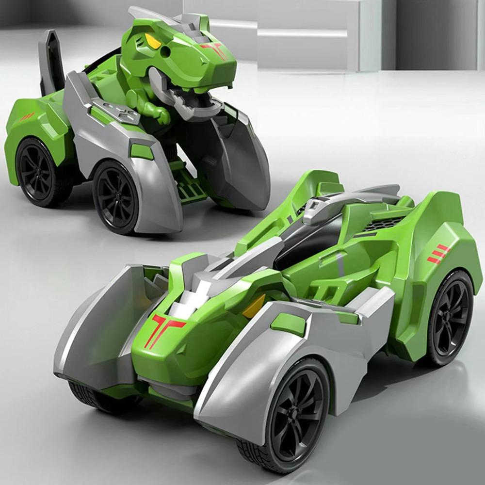 2-in-1 Transforming Dinosaur Car: Automatic Transformations for Kids' Fun!
