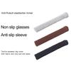 3 Pair Eyeglasses Temple Tips Sleeve Retainer Anti-Slip Comfortable Knitting Glasses Temple Tips Cover for Glasses