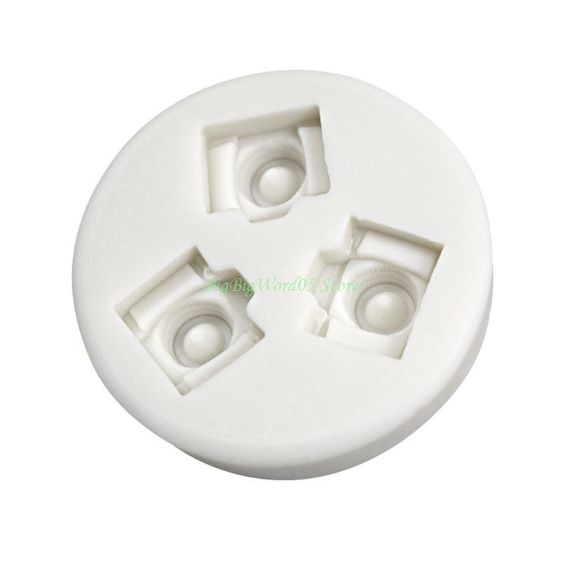 24TE Форма для мастики и шоколада Мини-камера Смоляные формы Форма для выпечки и декорирования Антипригарная