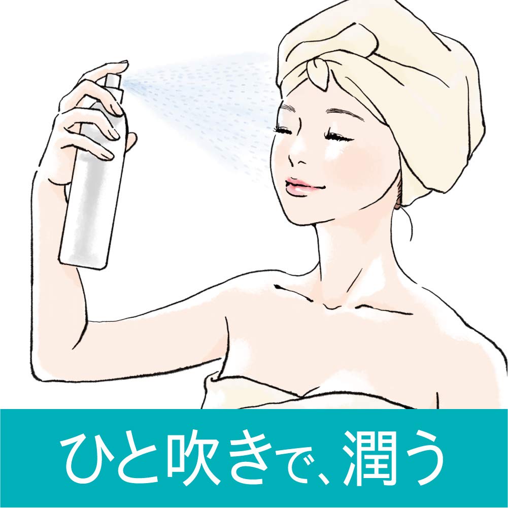 Curel Deep Moisture Spray A Unscented Lotion 250g [Quasi-drug] (x 1)