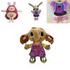 Fluffy Elephant Panda Ant Plush Toy For Kids Pp Cotton Filling