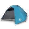 VidaXL Tente de Camping 4 Personnes, Tente d'Ombrage avec Sac de Transport, Auvent Portable avec Parois Latérales pour 94336