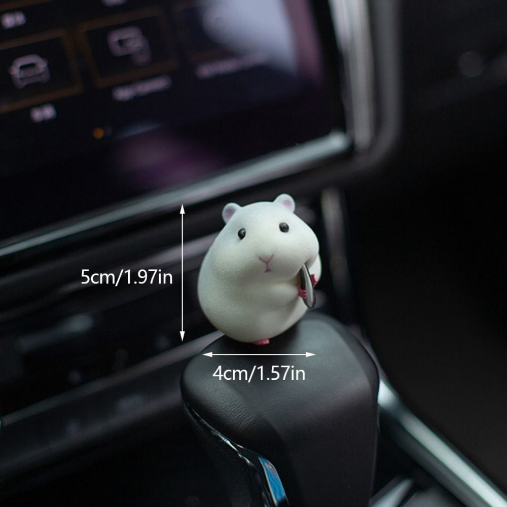 Decor Stealing Hamster Car Oranments Auto Dashboard Model Hamster Model Toy Hamster Action Figure