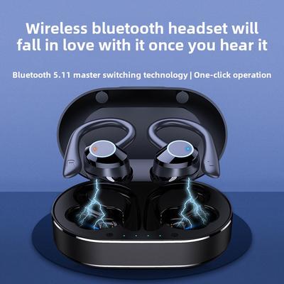 Bluetooth-гарнитура с высоким качеством звука, шумоподавлением и сверхвысокой выносливостью, спортивные игровые беспроводные наушники-вкладыши