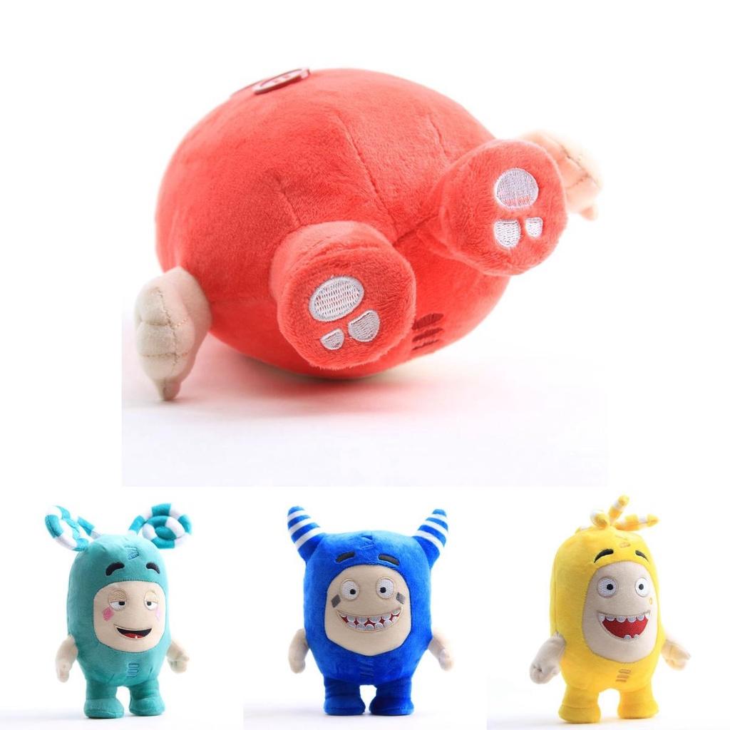 Очаровательные Oddbods 23 см Плюшевая Мягкая Игрушка Ньют Бабблс Пого Зи Джефф Фьюз Слик Кукла