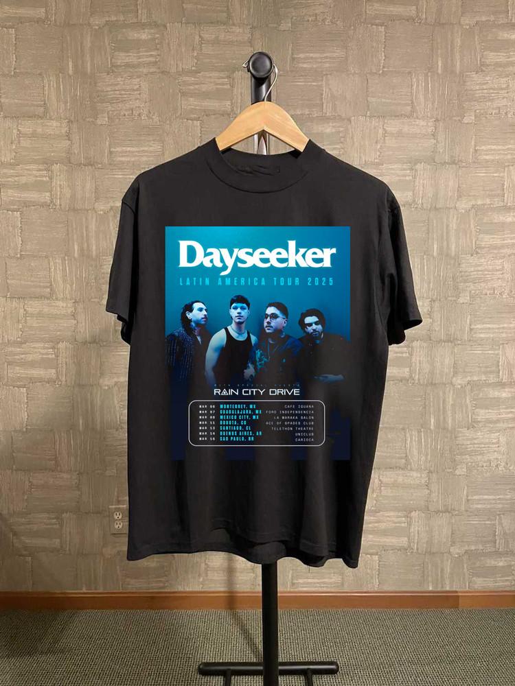 NEW Dayseeker Band Tour 2025 Gift For Fan All Size S to 5XL Black T-shirt MD429 Unisex T-Shirt