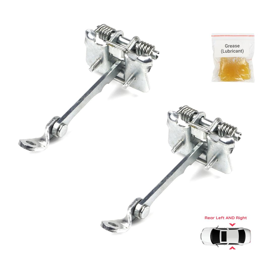 BDP697-1 2 Pieces Rear Left AND Right Door Catch Hinge Brake Stop Check Strap Limiter for Renault 19 21 7702253350