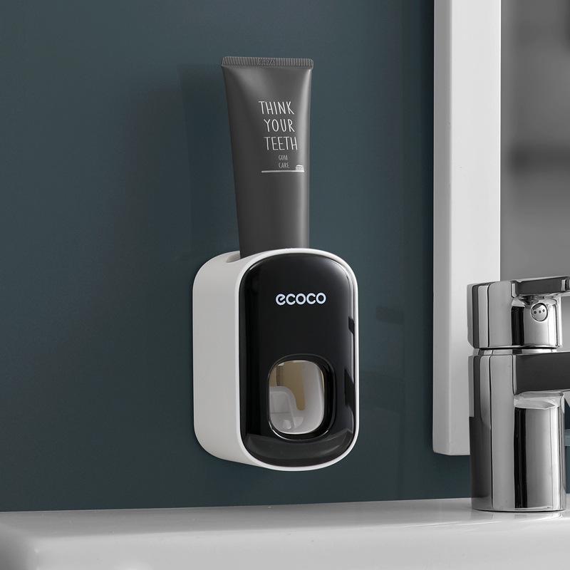 Набор из держателя зубных щеток и стаканчиков, настенная полка для ополаскивателя для полости рта, без проколов, модное решение для хранения в ванной комнате.