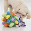 Mongine Nosework Ball Собака Игрушечный мяч Разделение тревоги Игровая площадка 6 типов, футбольный мяч, красный