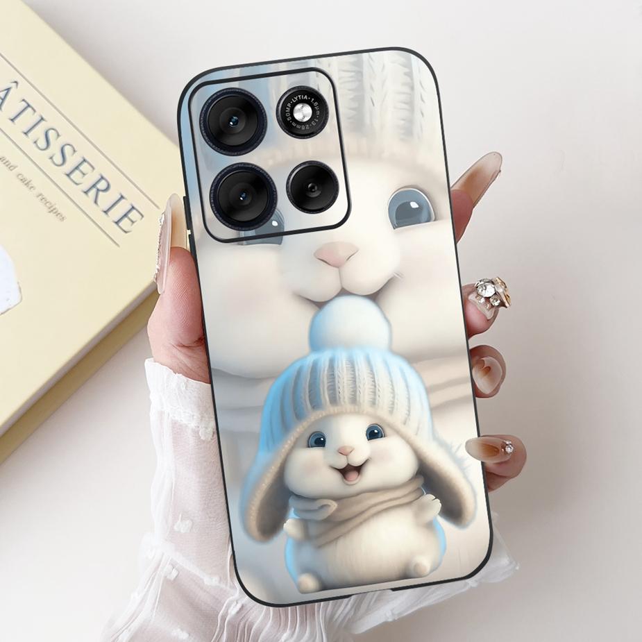 Чехол для Motorola Moto G56 Чехол MotoG86 Роскошный Модный Конфетный Расписной Силиконовый Чехол для Motorola Moto G86 G 56 MotoG56 Мягкие Чехлы