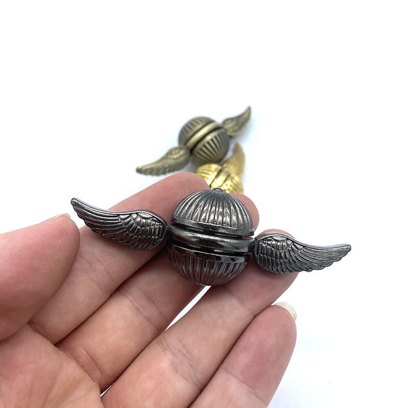 Спиннер для рук, подарок для любителей средневекового волшебного волшебного мира, стресс, тревога, облегчение СДВГ, игрушка-непоседа, металлическая игрушка