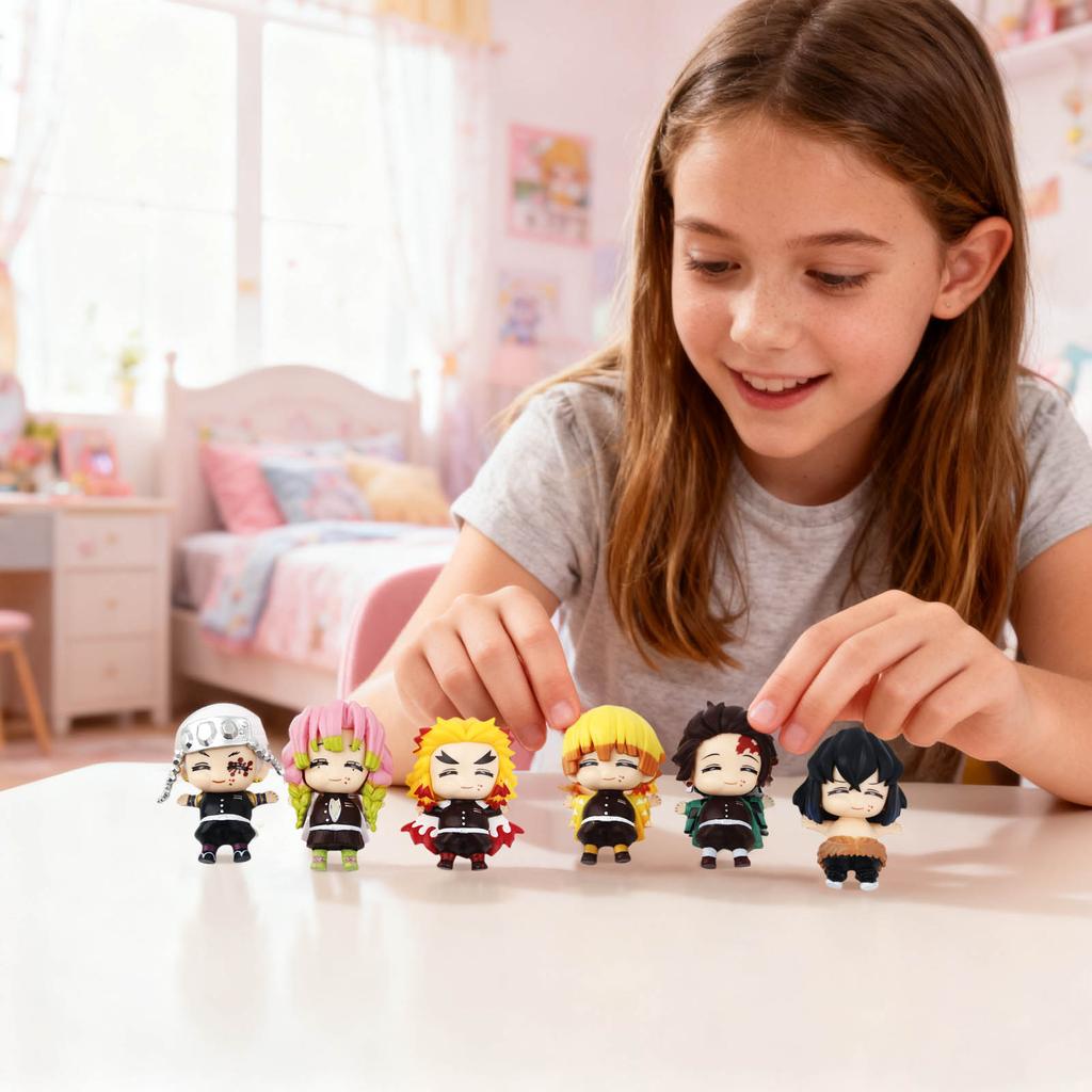 Second Dimension Anime And Game Peripheral Figures, Desktop Decoration Figures, Computer Case Decoration Figures