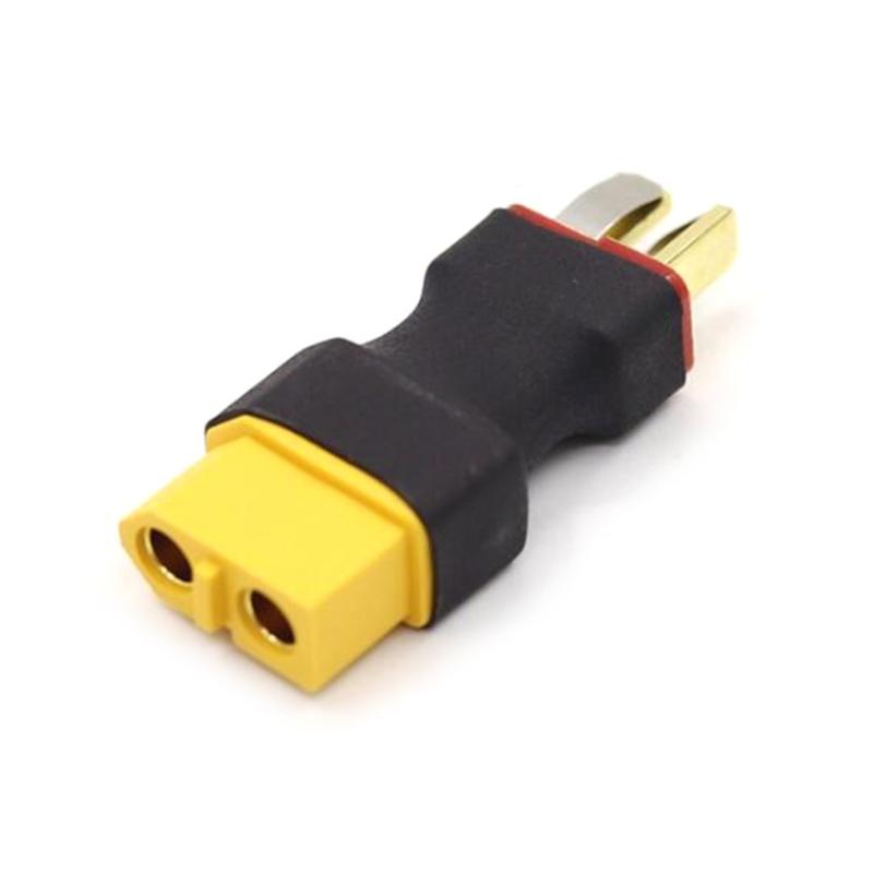 Universal T Plug To XT60 Adapter For Remote Li Batteries High Current Connector Durability Rubber Metal Construction