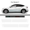 Черная защитная пленка для кузова автомобиля из ТПУ, невидимая для Tesla Model 3/Y 2017-2023, расширенный прозрачный комплект автомобильной одежды для передней и задней двери