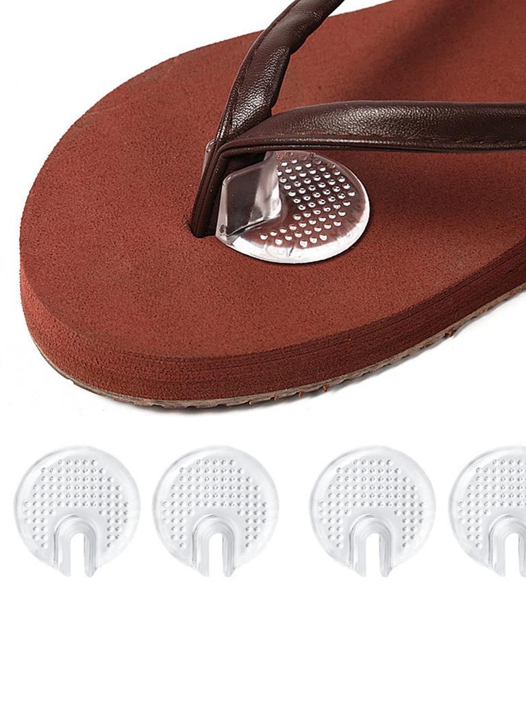 1/3 пары Мягкие шлепанцы Гелевые подушечки Защита пальцев ног для сандалий-стрингов Вставки Защитные стельки Обувь Подушечки для сцепления Метатарзальная подушечка