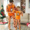 Halloween Family Matching Sets Pajamas, Loungewear Outfits,Family Matching Long Sleeve Tops+Pants Set