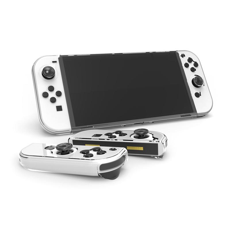 Защитный чехол Совместимый Nintendo Switch Oled Прозрачный Твердый Чехол-накладка Для Аксессуаров Консоли Switch Oled