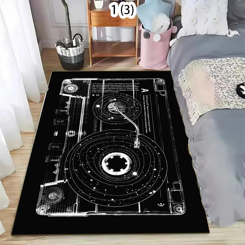 2D DJ Музыкальный Экран Клавиатура Ковер, Ковер для Гостиной Спальни Дивана Прихожей Декор, Детский Игровой Нескользящий Коврик Подарок