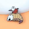 Эмалевый значок Hollow Knight Silksong: Мультяшный сплавный значок для рюкзаков и брошей