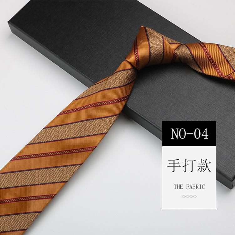 Деловой галстук мужской ручной работы, свадебный для жениха, для работы, банкетный, высококлассный узор, 8 см длиной