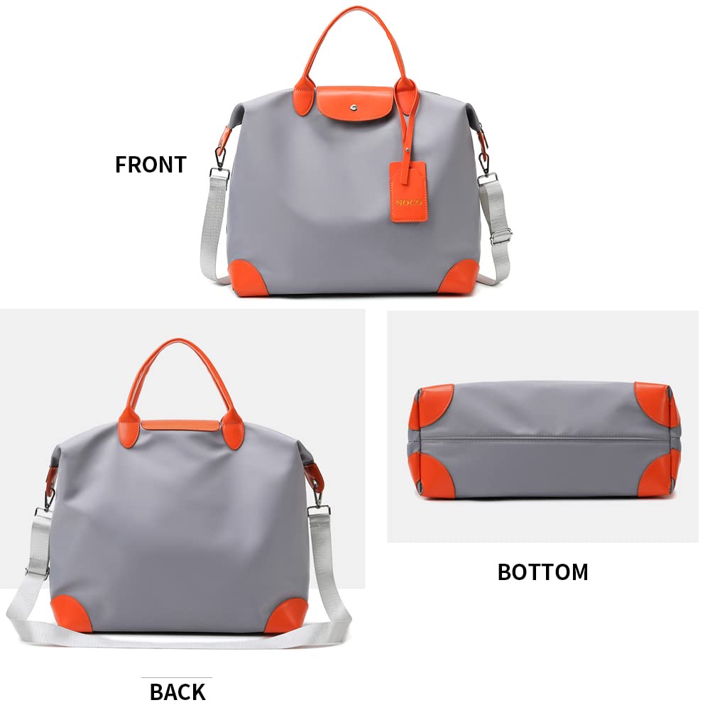 Дорожная сумка для больших путешествий BAG612 [MORGEN SKY] мужская, 2-сторонняя, водоотталкивающий нейлон, кожа, унисекс, вместимость, сумка, поездка, спортзал, женская, мужская,