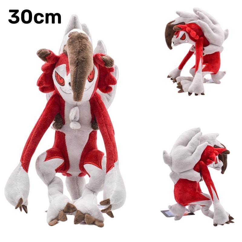 Legendary Pokemon Plush Toy Charizard Greninja Lucario Rayquaza Koraidon Goodra Lycanroc Zeraora Kyogre Anime Stuffed Plush Gift