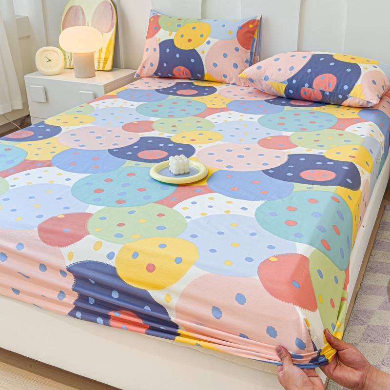 100% хлопок простыня на резинке мягкая покрывало для кровати приятные для кожи простыни домашний чехол для матраса эластичное постельное белье lençol (Нет наволочки)