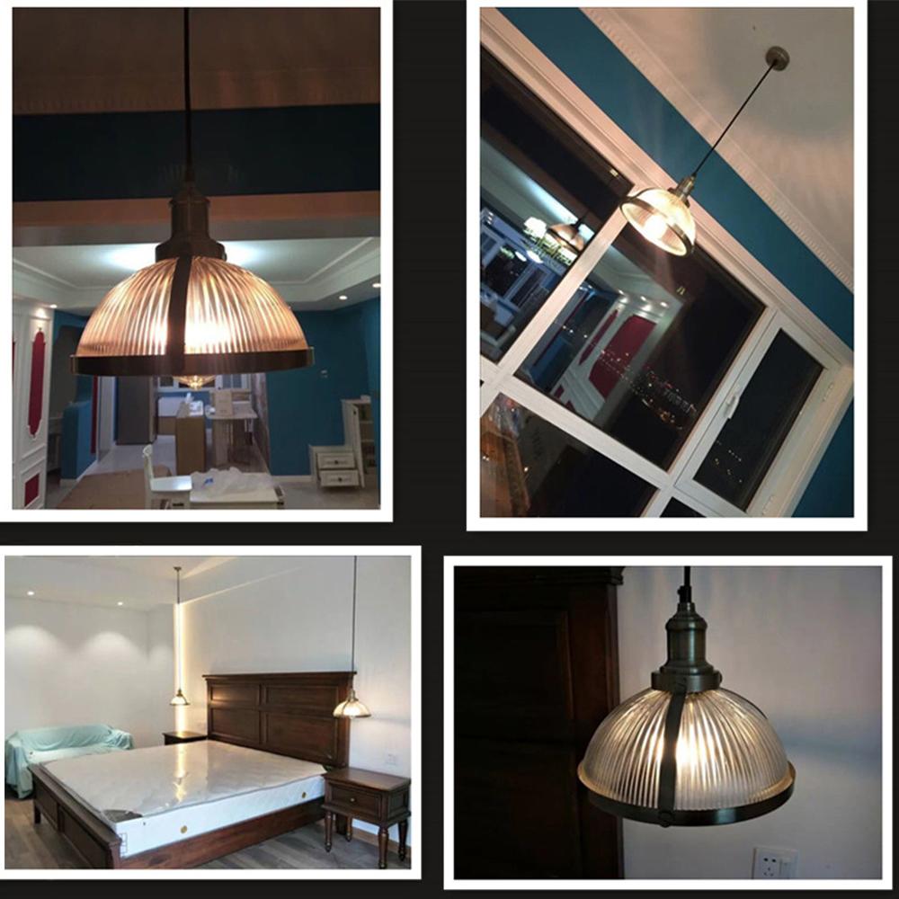 Подвесной светильник, подвесные светильники, стеклянный абажур, светильник-лофт, подвесной светодиодный подвесной светильник для столовой