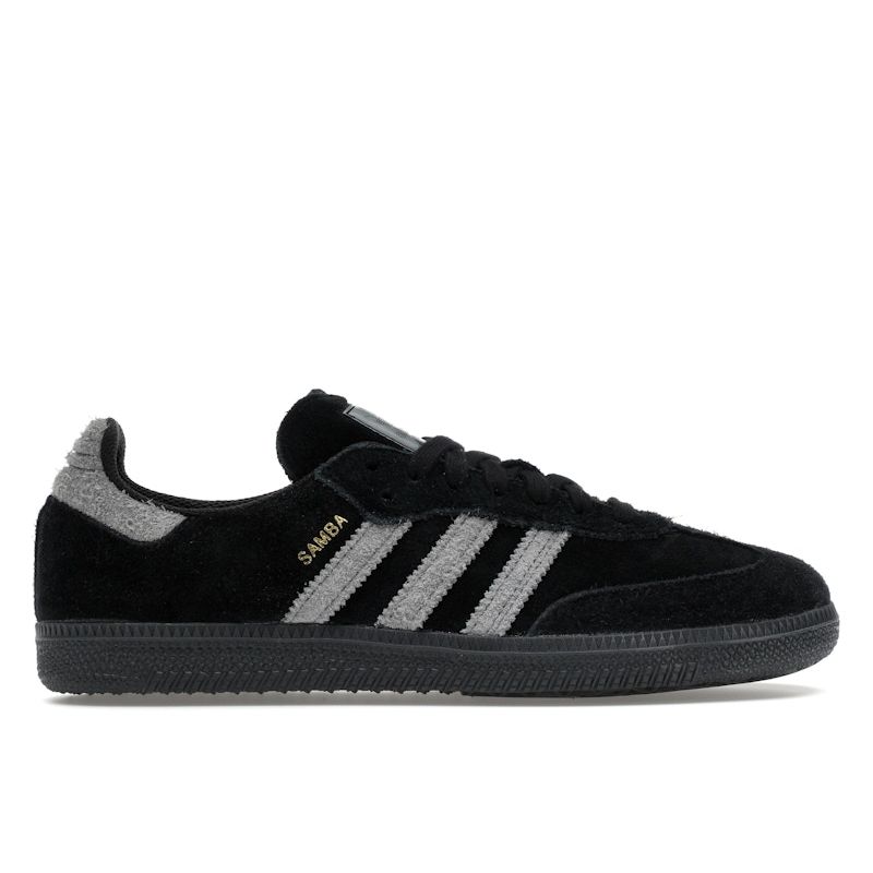 Adidas Samba ADV Black Grey Unisex Sneakers Core-Black Grey-Four Gold-Metallic IH3348