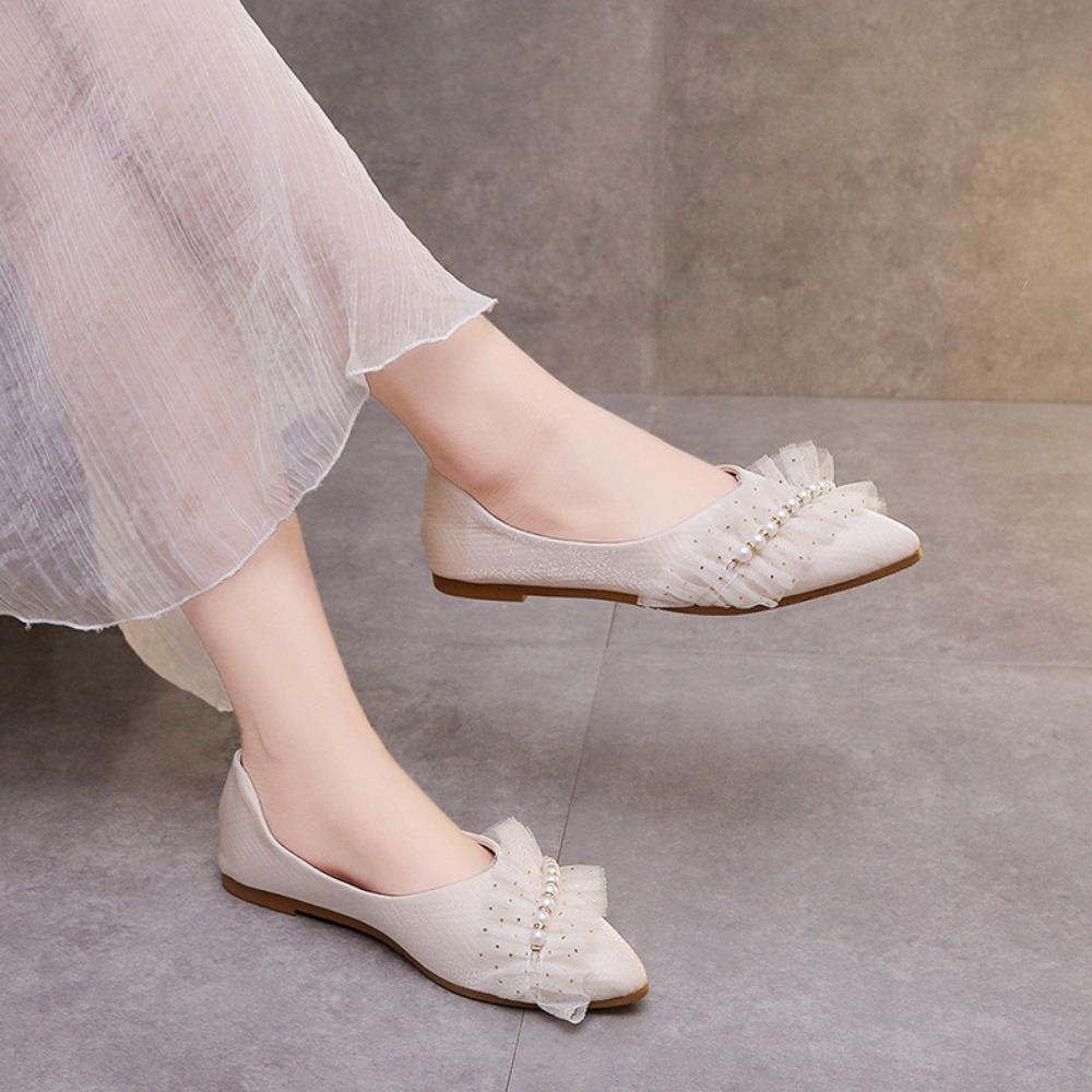 Flats Women New Spring Autumn Soft Flat Shoes Shallow Mouth Women's Shoes Large Size 43 Sapatos Femininos Chaussure Femme