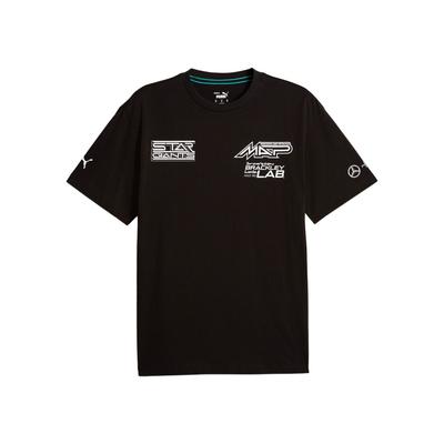 Puma 220 Катарский риал Логотип Печать Дышащая Круглая горловина Короткий рукав Футболка Унисекс Футболки 621139-01