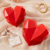 Пустые коробки ко Дню святого Валентина Матовая подарочная коробка ко Дню рождения Подарочная коробка в форме сердца ко Дню святого Валентина