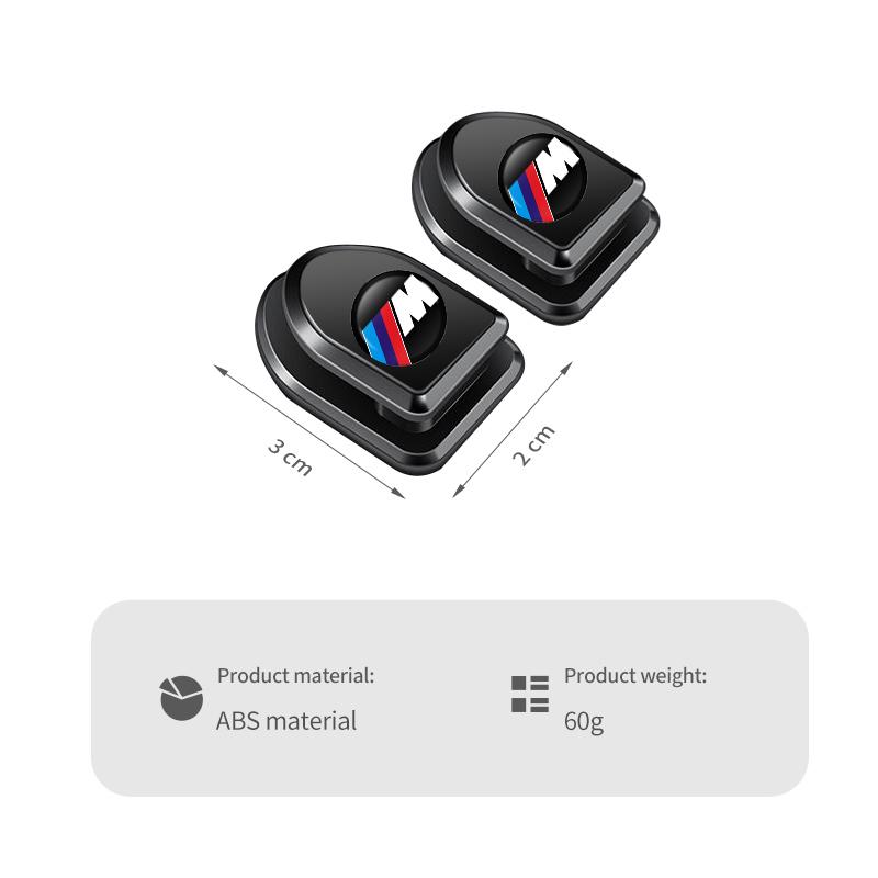 4Pcs Car Interior Hooks Storage USB Cable Headphone Storage Hook For BMW E93 F10 F20 F30 F40 F15 F25 F26 F31 F49 F86 M3 M5 X3