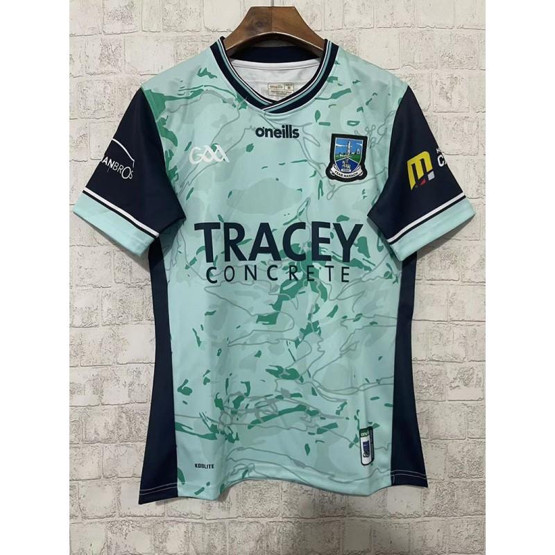 GAA Rugby Jersey Short Sleeve Unisex Sport Shirt Limerick Kildare Meath Offaly Dublin Teams