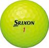 Гольф-мячи Srixon XV 2025 Желтые SNXV9 с оригинальной салфеткой для чистки Z-STAR 2 дюжины (24 мяча)