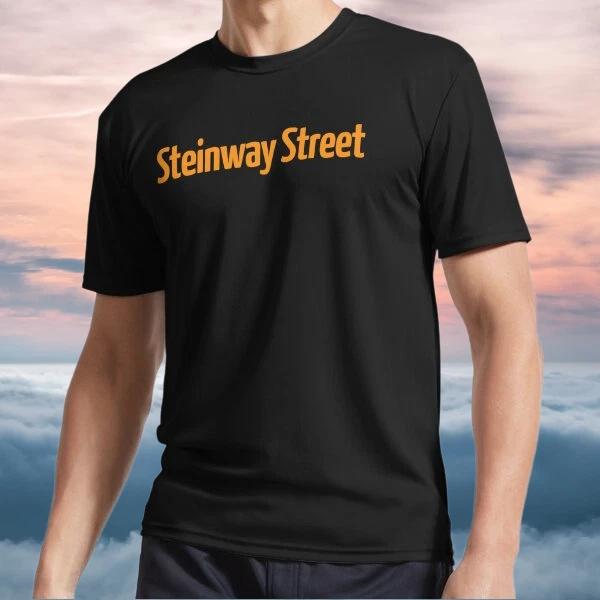 New Shirt Steinway Street Active Logo TEE T-Shirt Funny American Size S to 5XL