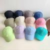 Solid Color Solid Color Sun Hat Korean Style Peaked Cap Quick-Drying Baseball Cap  Girl