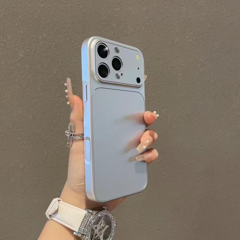 Матовый чехол для iPhone 17 Pro: Совместимо с 17 большими окнами, Ощущение кожи для 16 Pro и 15 Pro, Подходит для 14 Pro