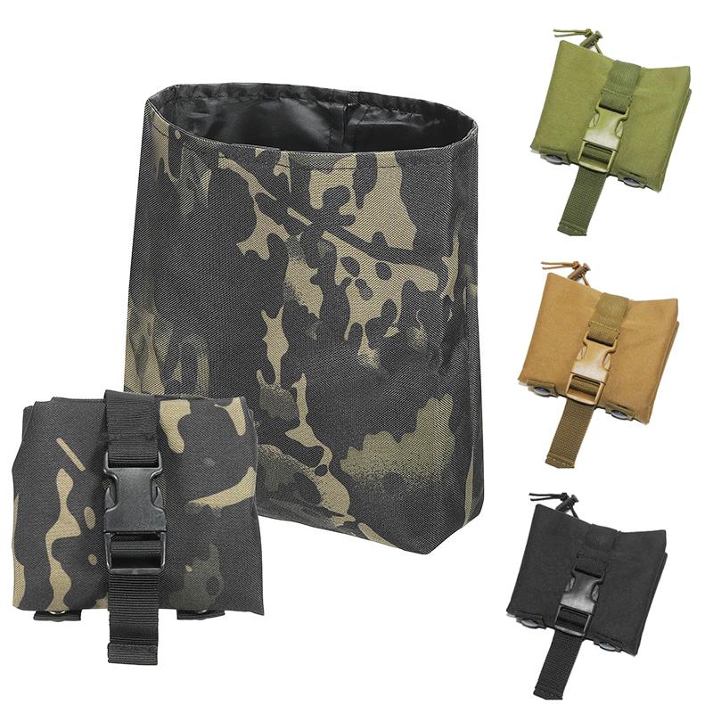 Складной подсумок Molle для сброса магазинов, тактический, для страйкбола, для EDC инструментов, складной утилитарный мешок для восстановления, охотничий аксессуар