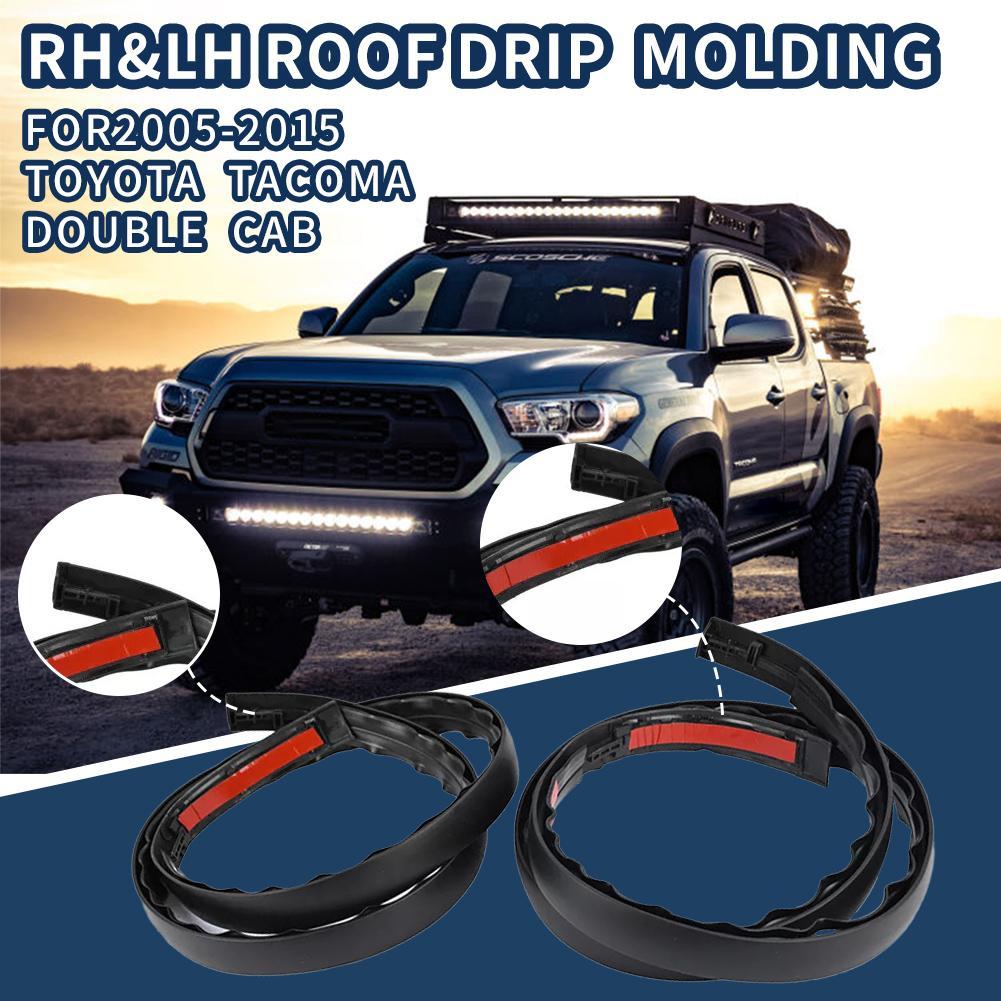 2 шт. EPDM молдинг для крыши из прочной резины профессиональная замена для автомобиля Toyota 05-15 75551-04063