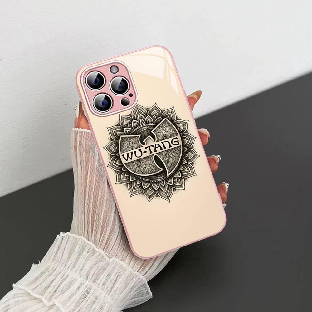 W-wu T-tang Clan Хип-хоп Музыкальная Группа Для IPhone 14 13 12 Mini 11 Pro XS Max X XR 14 Plus Закаленное Стекло Чехол