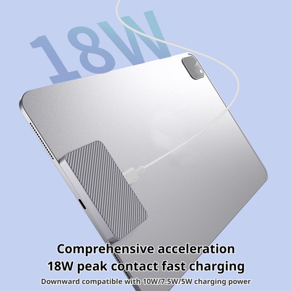 18W Magnetic Wireless Fast Charging Module Connector Charger Compatible With 10W/7.5W/5W Power Delivery For iPad Pro 13"/11"