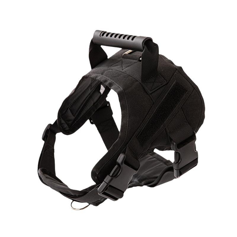 Classic Tactical Dog Harness Vest with Handle,Military Dog Harness for Large Medium Dogs Adjustable Dog Vest Harness for Walking Hiking