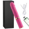 Beginner Telescopic Dildo Vibrator Thrusting Retractable Pussy G Spot Clitoral Anal Stimulation Sex Machine Sex Toys For Women
