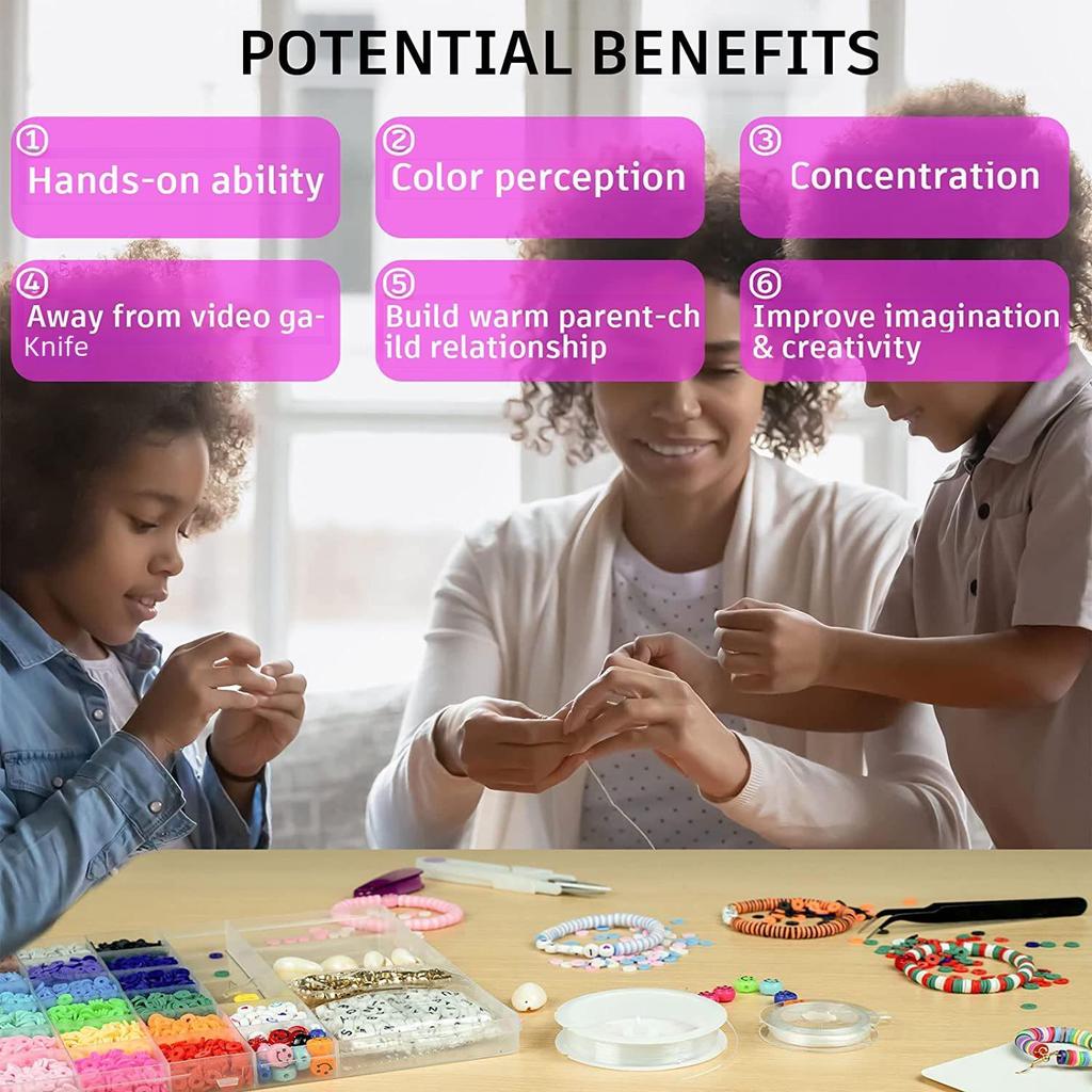 Набор украшений из мягкой глины своими руками - 28 сеток