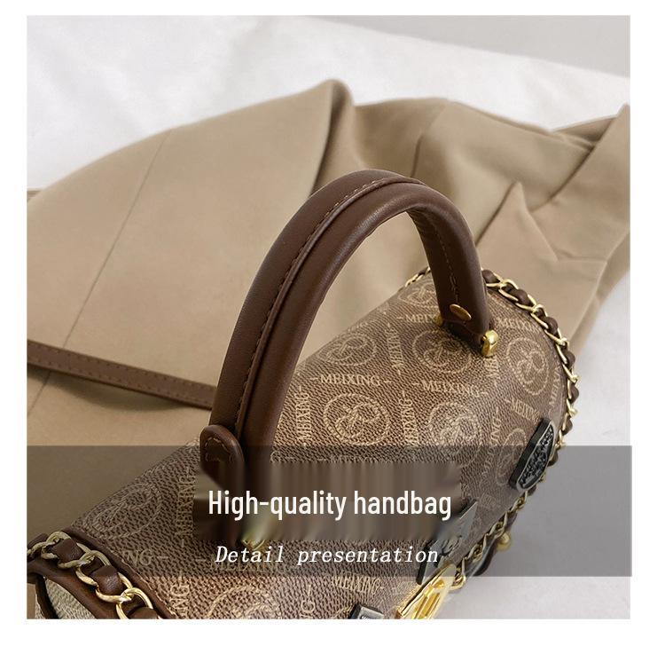 Женская премиальная ретро-роскошная сумка кроссбоди - Европейский и американский стиль, высококлассный значок, маленькая сумка-бестселлер