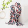 Reversible Soft Cashmere Feel Scarf Large Shawl Wrap Double-side Print Warm Pashmina